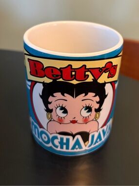 Betty Boop Betty's Mocha Java Diner Coffee Mug Vandor Vintage 1994